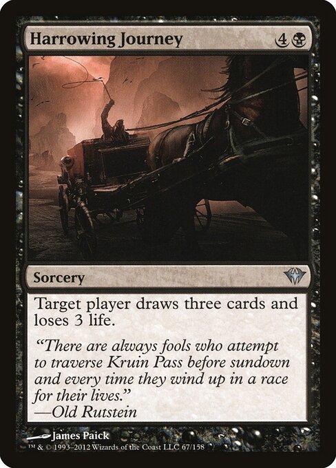 Harrowing Journey - Dark Ascension Magic card