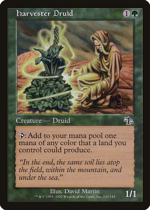 Harvester Druid - Judgment Magic card