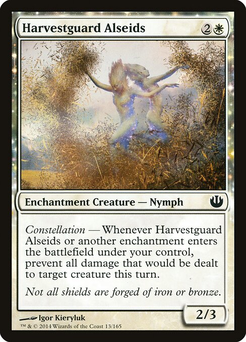 Harvestguard Alseids - Journey into Nyx Magic card