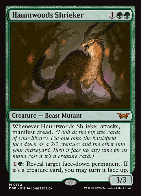 Hauntwoods Shrieker - Duskmourn: House of Horror Magic card