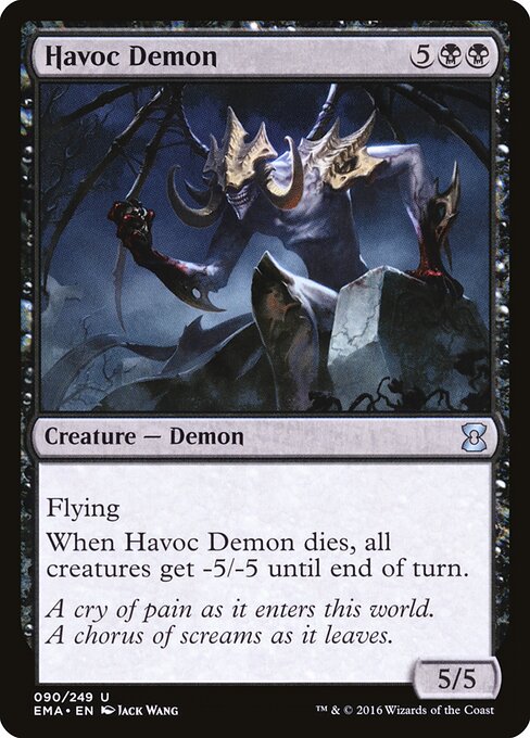 Havoc Demon - Eternal Masters Magic card