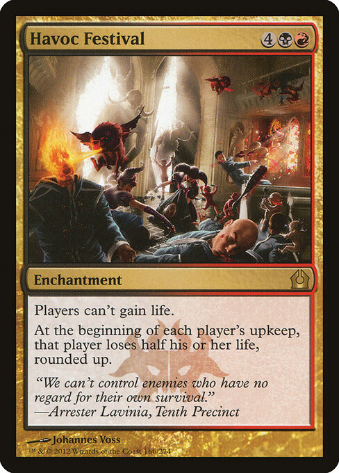 Havoc Festival - Return to Ravnica Magic card