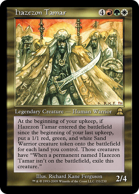 Hazezon Tamar - Masters Edition III Magic card