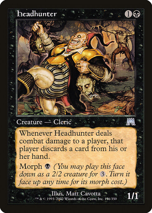 Headhunter - Onslaught Magic card