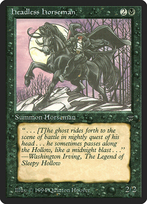 Headless Horseman - Legends Magic card