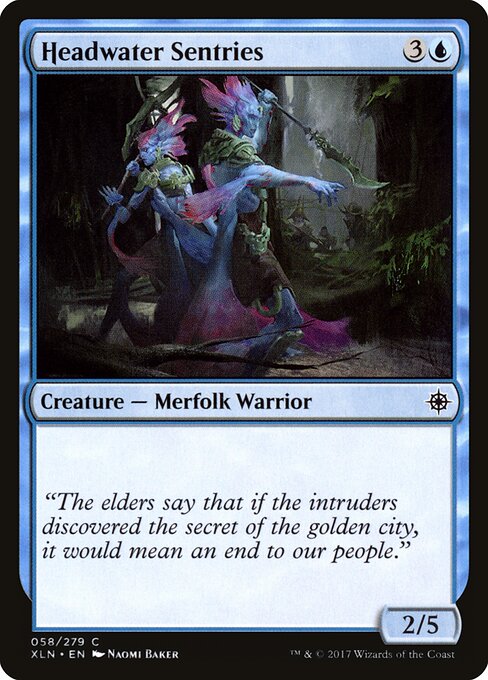 Headwater Sentries - Ixalan Magic card