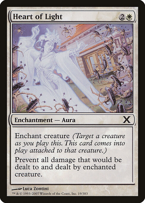 Heart of Light - Tenth Edition Magic card