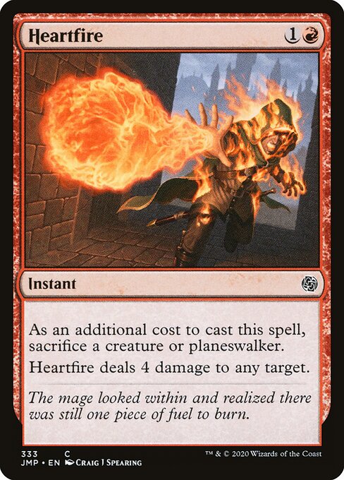 Heartfire - Jumpstart Magic card