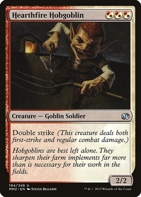 Hearthfire Hobgoblin - Modern Masters 2015 Magic card