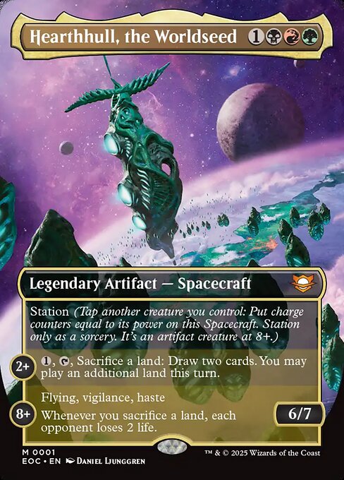 Hearthhull, the Worldseed - Edge of Eternities Commander Magic card