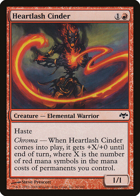 Heartlash Cinder - Eventide Magic card