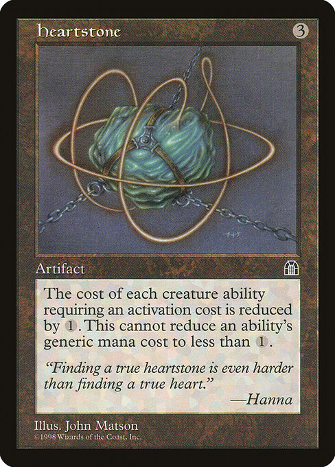 Heartstone - Stronghold Magic card