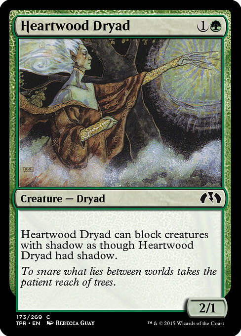 Heartwood Dryad - Tempest Remastered (#173) - Illustrated by Rebecca Guay - Magic: The Gathering Card