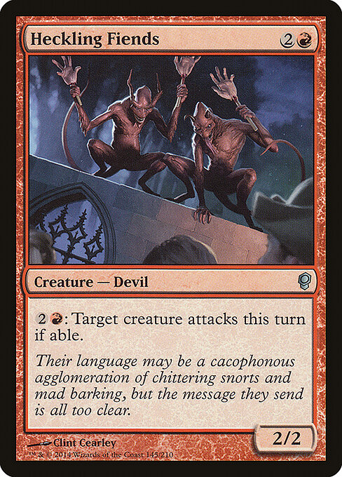 Heckling Fiends - Conspiracy Magic card
