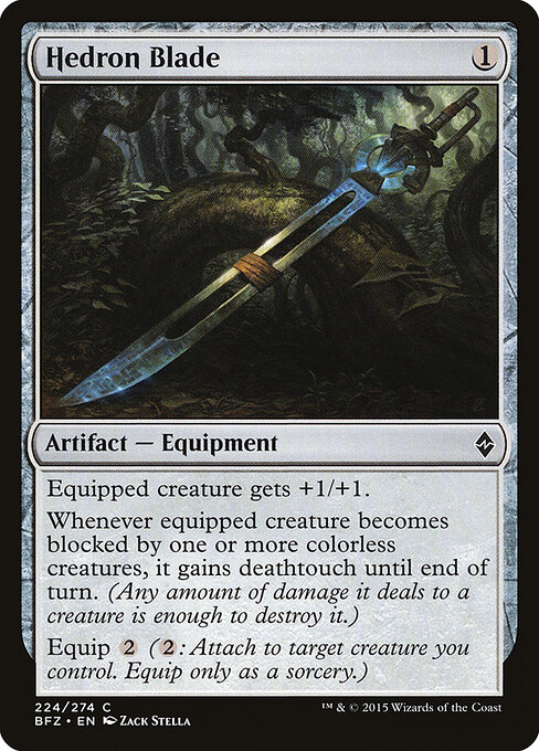 Hedron Blade - Battle for Zendikar Magic card