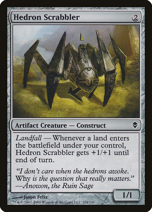 Hedron Scrabbler - Zendikar Magic card