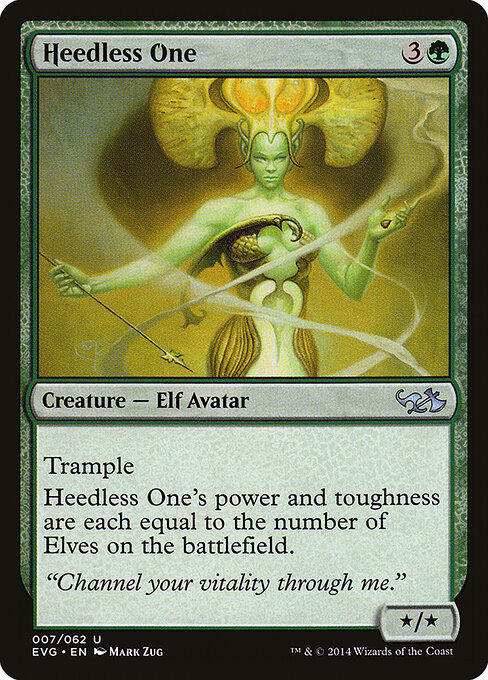 Heedless One - Duel Decks Anthology: Elves vs. Goblins (#7) - Illustrated by Mark Zug - Magic: The Gathering Card