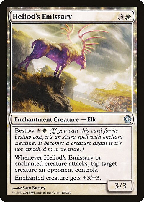 Heliod's Emissary - Theros Magic card