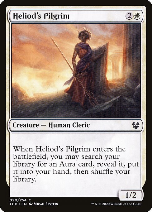Heliod's Pilgrim - Theros Beyond Death Magic card