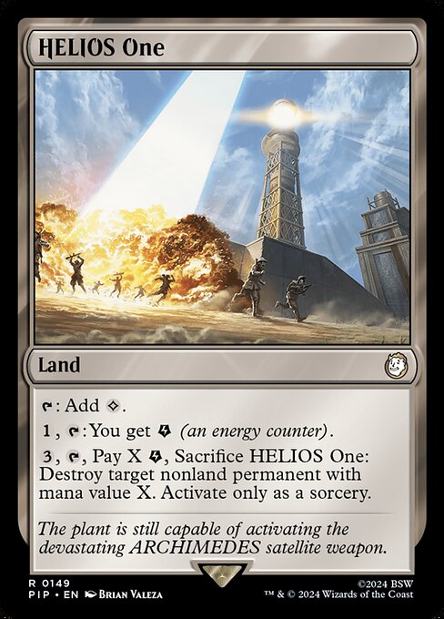 HELIOS One - Fallout Magic card