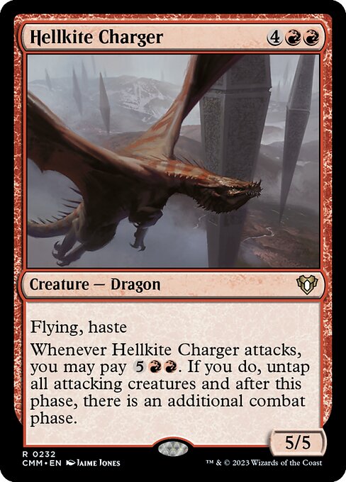 Hellkite Charger - Commander Masters Magic card