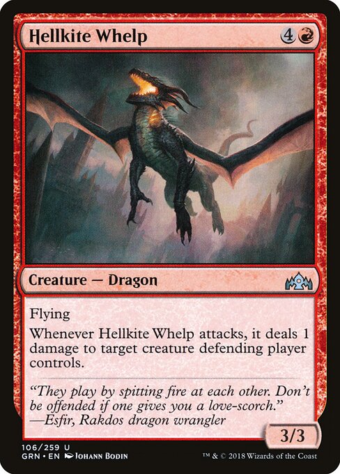 Hellkite Whelp - Guilds of Ravnica Magic card