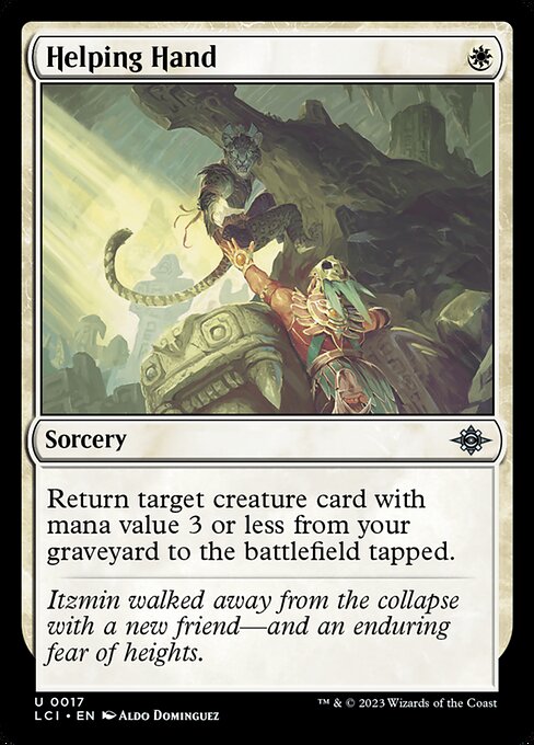 Helping Hand - The Lost Caverns of Ixalan Magic card