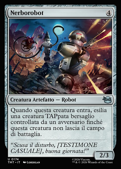 Schergen-Bots (Henchbots) - Teenage Mutant Ninja Turtles (#174) - Illustrated by Lordigan - Magic: The Gathering Card