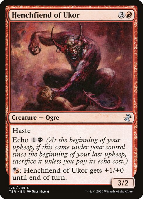 Henchfiend of Ukor - Time Spiral Remastered (#170) - Illustrated by Nils Hamm - Magic: The Gathering Card