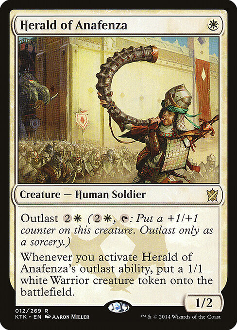 Herald of Anafenza - Khans of Tarkir Magic card