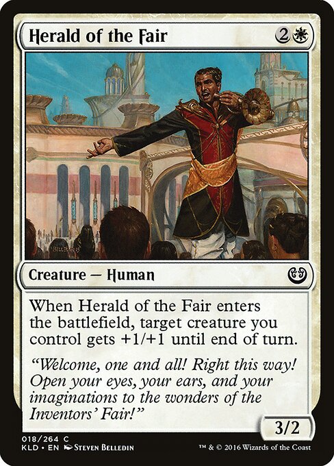 Herald of the Fair - Kaladesh Magic card