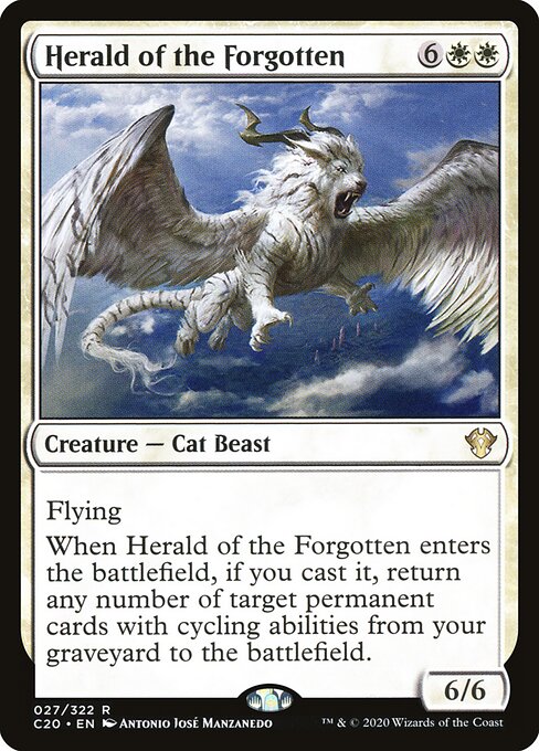 Herald of the Forgotten - Commander 2020 Magic card