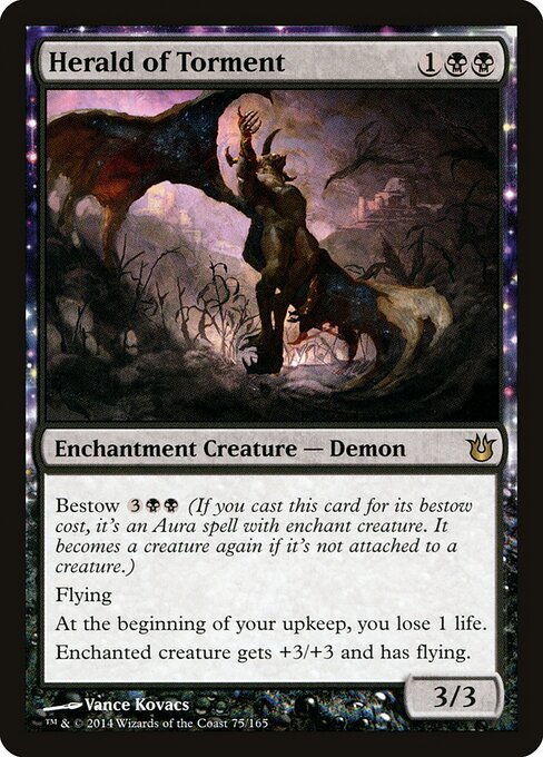 Herald of Torment - Born of the Gods Magic card
