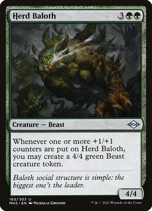 Herd Baloth - Modern Horizons 2 Magic card