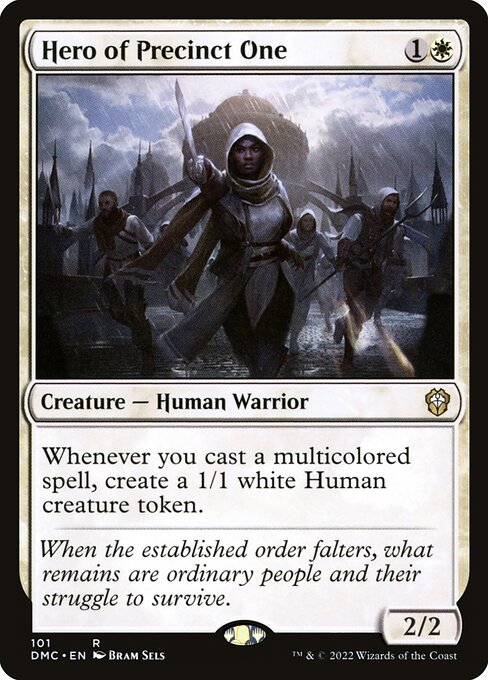 Hero of Precinct One - Dominaria United Commander Magic card