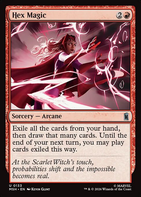 Hex Magic - Marvel Super Heroes Magic card