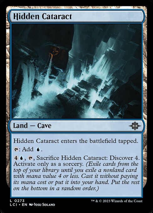 Hidden Cataract - The Lost Caverns of Ixalan Magic card