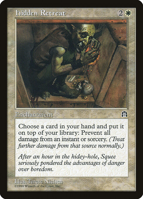 Hidden Retreat - Stronghold Magic card