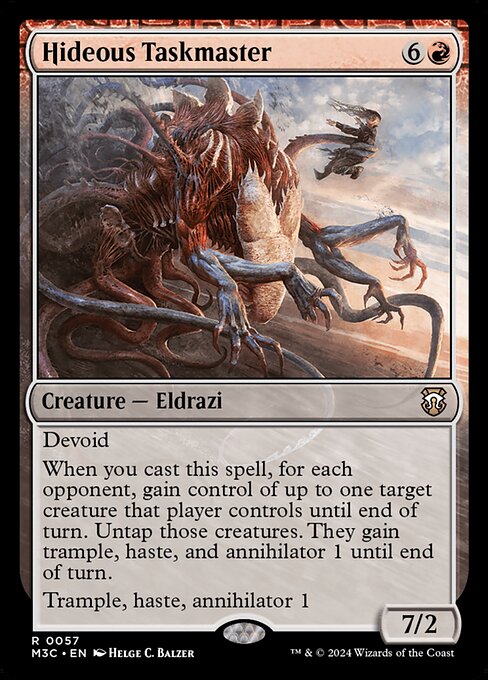 Hideous Taskmaster - Modern Horizons 3 Commander Magic card