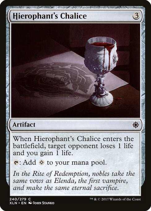 Hierophant's Chalice - Ixalan Magic card