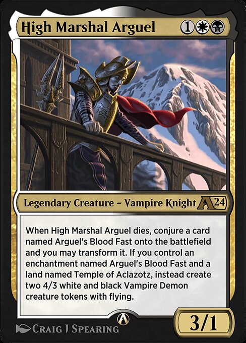 High Marshal Arguel - Alchemy: Ixalan (#24) - Illustrated by Craig J Spearing - Magic: The Gathering Card