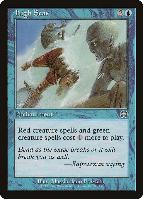 High Seas - Mercadian Masques Magic card