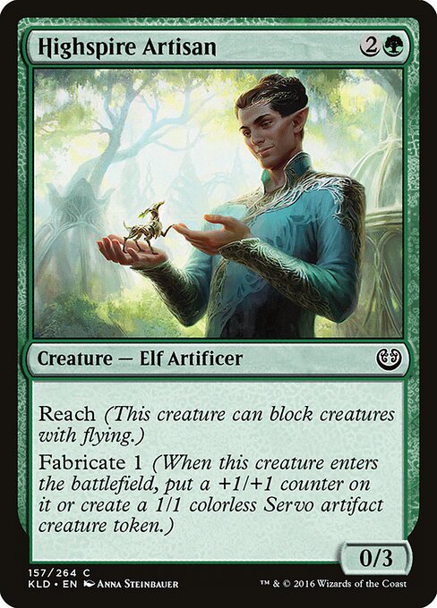 Highspire Artisan - Kaladesh Magic card