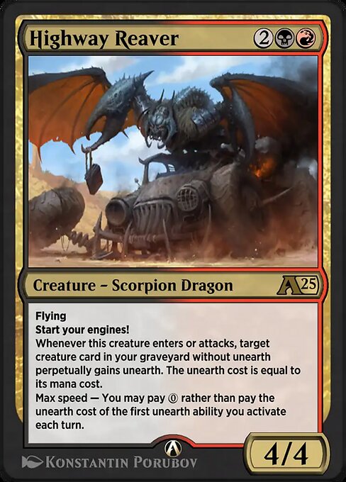 Highway Reaver - Alchemy: Aetherdrift Magic card
