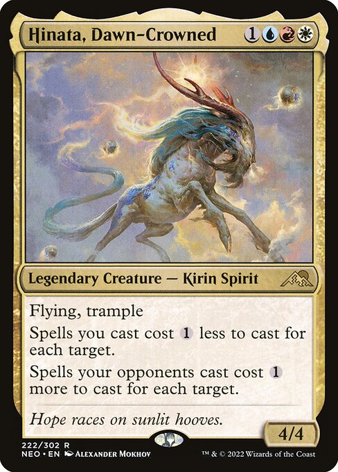 Hinata, Dawn-Crowned - Kamigawa: Neon Dynasty Magic card