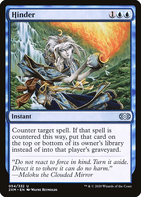 Hinder - Double Masters Magic card