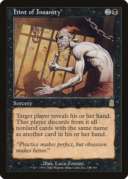 Hint of Insanity - Odyssey Magic card