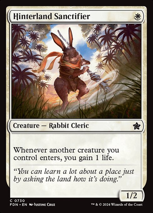 Hinterland Sanctifier - Foundations Magic card