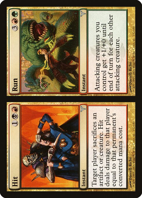 Hit // Run - Dissension Magic card
