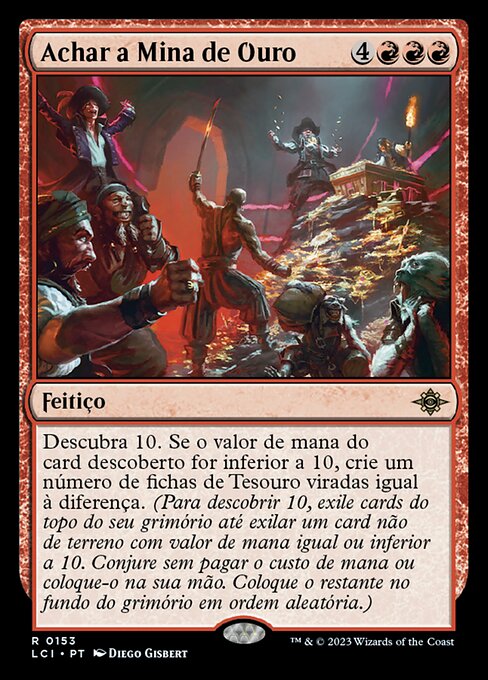 Hit the Mother Lode - The Lost Caverns of Ixalan Promos (#153s) - Illustrated by Diego Gisbert - Magic: The Gathering Card